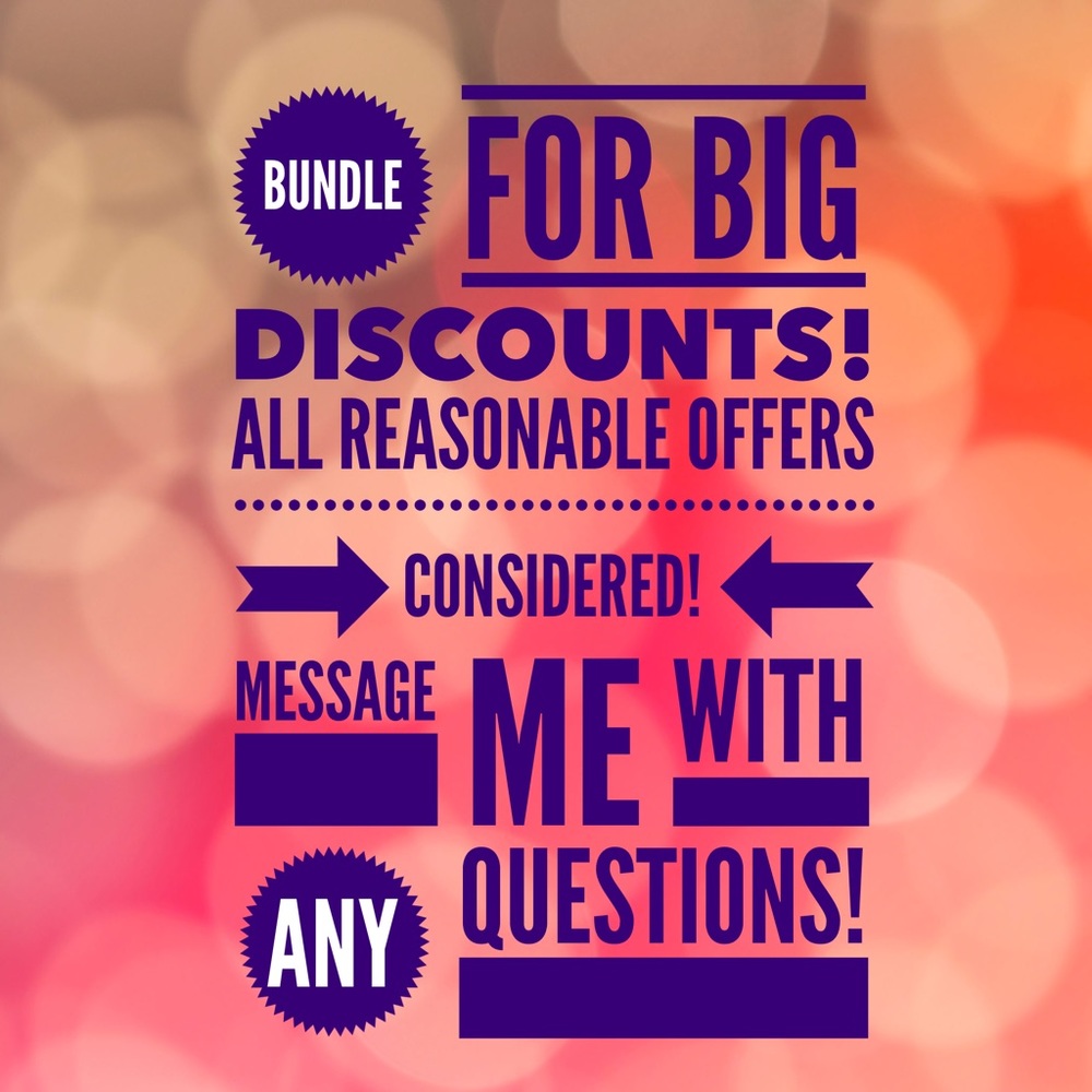 Make a bundle and an offer!